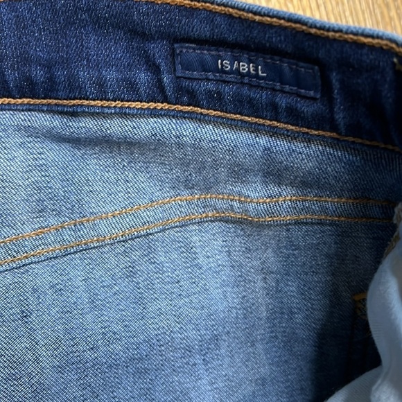 AGOLDE Isabel Slim Boyfriend Distressed Jeans Size 26 - Picture 9 of 10